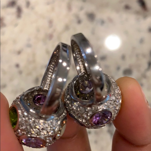 Silver Ball Stone Rings - Picture 12 of 16